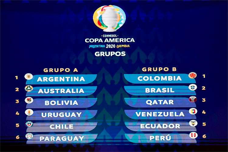 Seleção estreará contra a Venezuela e terá Catar no grupo da Copa