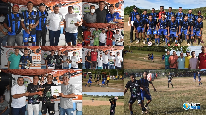 Jaicós: prefeito Neném de Edite prestigia a final do Campeonato de Futebol do Angical em que o Jabiraca venceu a Ponte Preta por 1 x 0