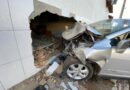 Motorista desgovernado colide e derruba parede de casa deixando moradores assustados no Piauí