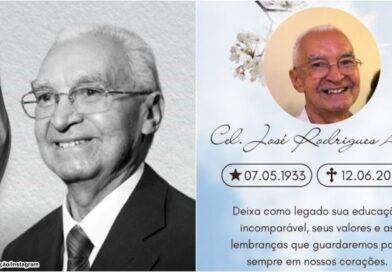 Ex-comandante da PM e pai de Flora Izabel, José Rodrigues Alves morre aos 93 anos