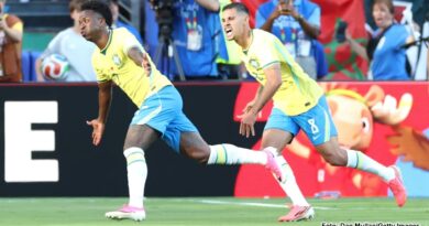 Vini Jr. marca golaço, mas Brasil só empata com Marrocos na estreia da Copa