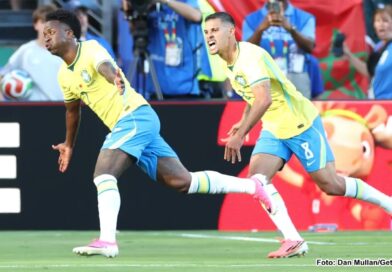 Vini Jr. marca golaço, mas Brasil só empata com Marrocos na estreia da Copa