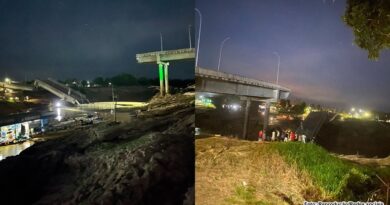 Ponte desaba e deixa dois mortos no interior do Acre