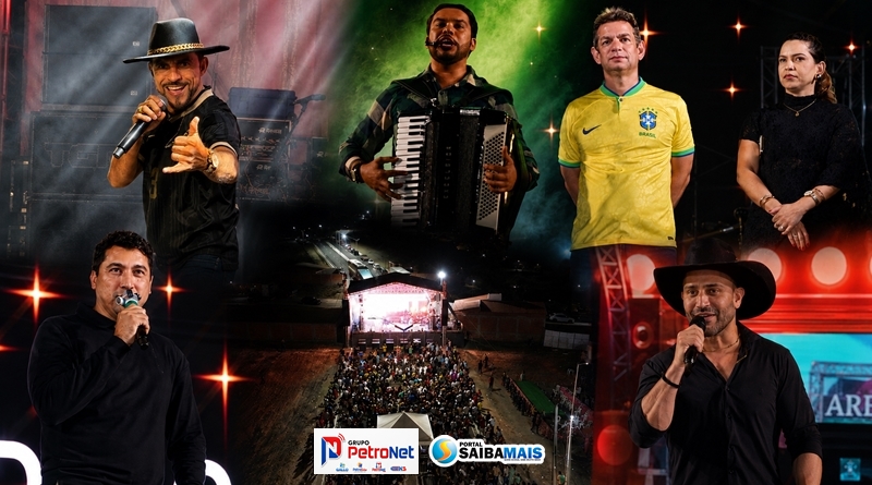Shows de Jorge do Acordeon, Gleydson Gavião e Raniery Vaqueiro fecham o XXVII São João de Massapê do Piauí