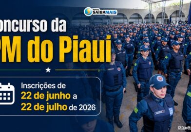 Concurso da PM do Piauí: inscrições começam hoje (22); confira o edital