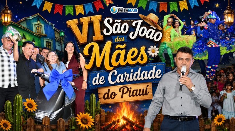 São João das Mães reúne mais de 1.300 participantes e celebra tradição, cultura e valorização das famílias em Caridade do Piauí