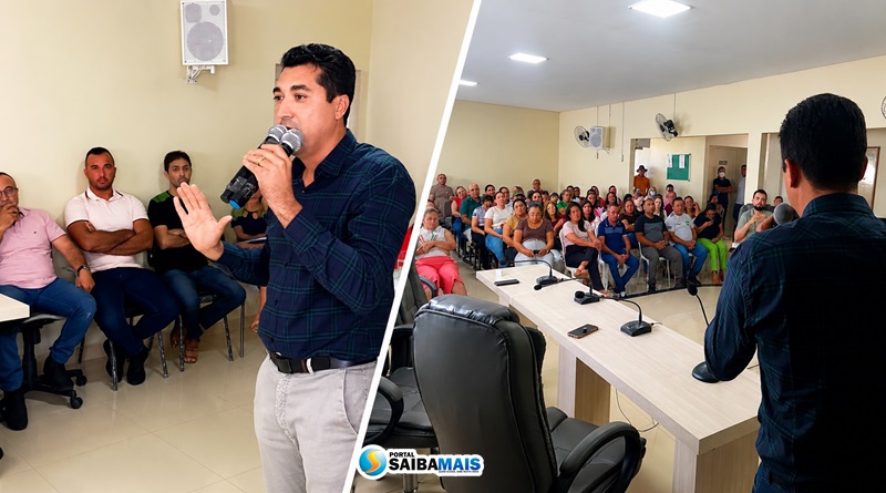Prefeito Wilton Coutinho anuncia progressões salariais e avanços na carreira dos professores da rede municipal de Massapê do Piauí
