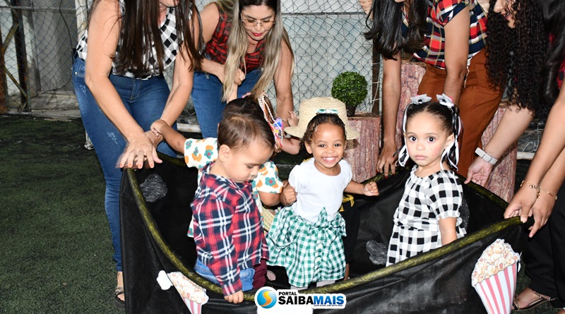 Creche e Pré-Infância Carolina Lélis de Aragão “Dona Calu” realiza animada Festa Junina na Arena Jaicós