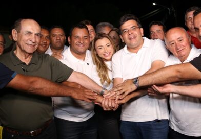 Prefeito Jaillson Campos recebe governador Rafael Fonteles para acompanhar obra histórica de ligação entre Geminiano e Muquém