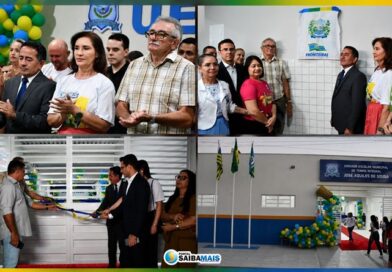 Prefeito Eudes inaugura nova estrutura da Escola José Aquiles de Sousa durante aniversário de 91 anos do município de Fronteiras