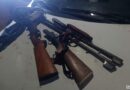 Motorista embriagado é preso com várias armas de fogo dentro do carro em Curimatá