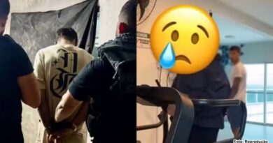 Homem que se masturbou em academia tentou fugir e atacou policiais com escombros