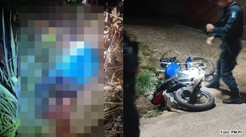 Homem é encontrado morto próximo a motocicleta furtada em Floriano