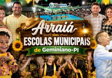 Arraiá das Escolas Municipais de Geminiano transforma o Oliveirão em celebração da educação e da Caatinga
