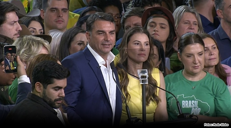 PL oficializa candidatura de Flávio Bolsonaro à Presidência em convenção em SP
