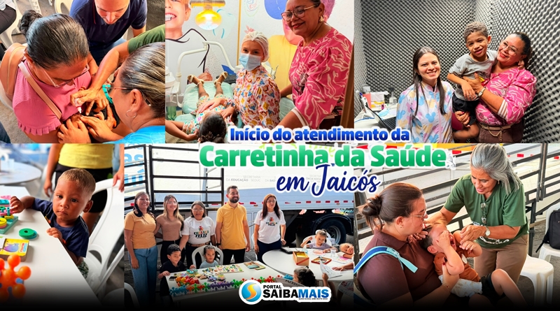 Carretinha da Saúde inicia atendimentos em Jaicós e amplia acesso a consultas especializadas para crianças de 0 a 6 anos
