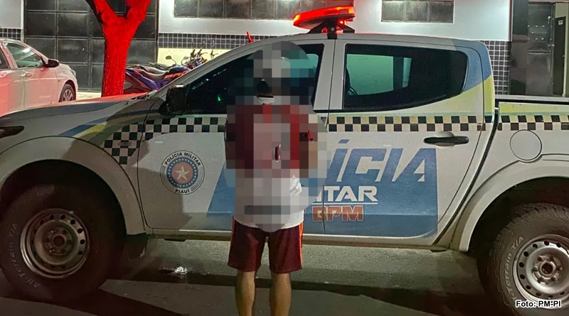 Preso suspeito de invadir casa de vizinha para vê-la trocando de roupa na zona rural de Pio IX