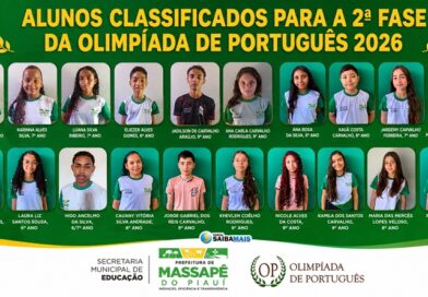 Estudantes da rede municipal de Massapê do Piauí avançam para a 2ª fase da Olimpíada de Português
