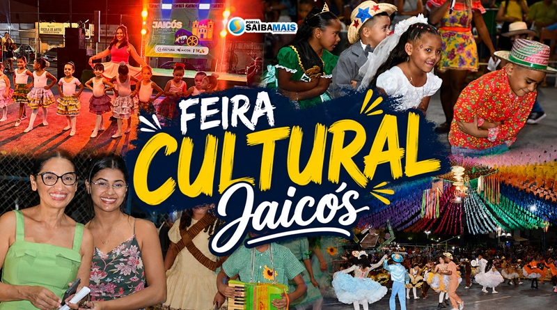 Feira Cultural Jaicós destaca talentos locais e fortalece a cultura popular com apresentações e música ao vivo