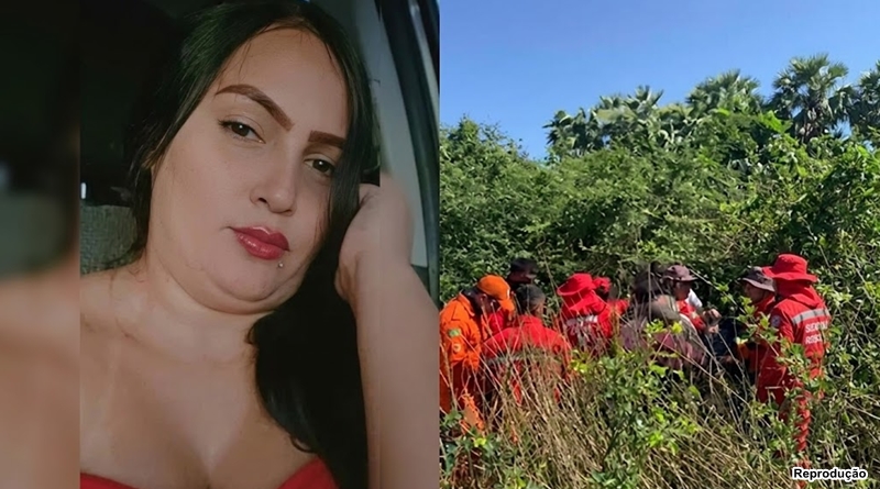 Corpo de Renata Araújo é encontrado três dias após capotamento na PI-116 em Parnaíba
